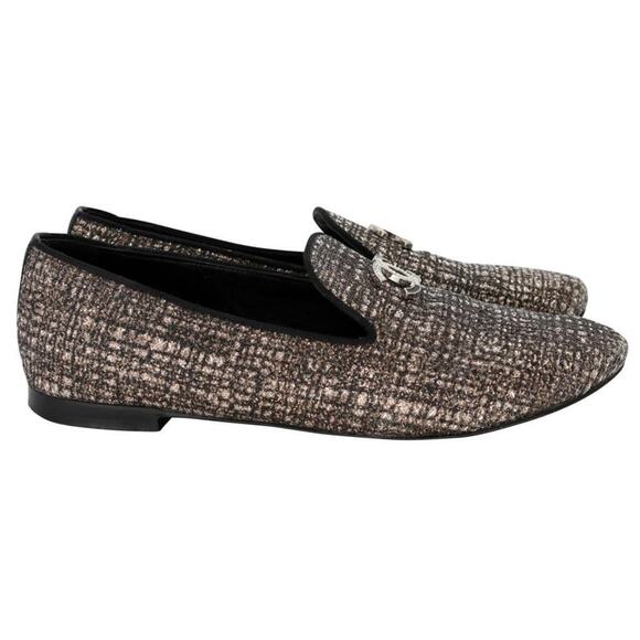 Chanel Ballet Metallic 38 Monogram Cc Casual Flats CC-S0608P-0003 - Picture 6 of 11